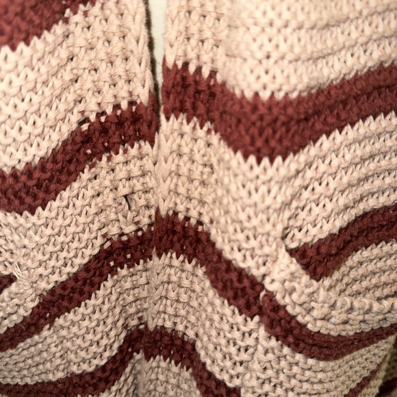 Altar'd State (Small/Medium) Striped Knit Buttoned Sweater Cardi - Picture 5 of 8